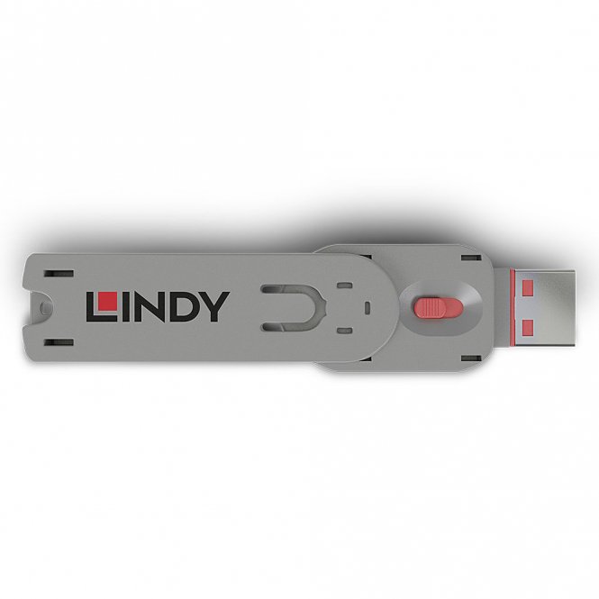 Lindy Clé pour bloqueur de port USB type A, rose 