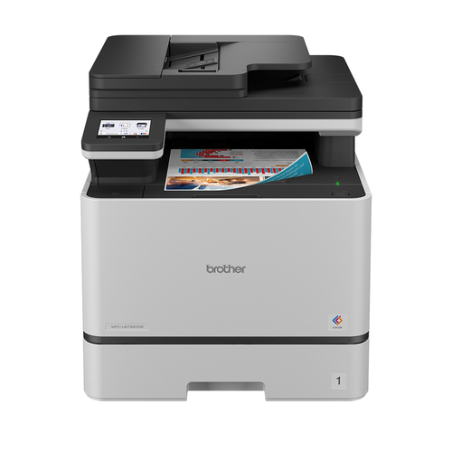 Brother MFC-L8730CDW - Imprimante multifonctions - couleur - laser - A4/Legal (support) - jusqu'à 31 ppm (copie) - jusqu'à 31 ppm (impression) - 350 feuilles - Gigabit LAN, USB 2.0, hôte USB 2.0, Wi-Fi(n)