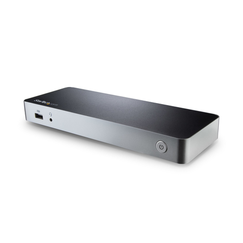 StarTech.com Station d'accueil USB-C à deux écrans - MST/4K - PD 60W - Station d'accueil - USB-C / Thunderbolt 3 - 2 x HDMI - 1GbE - 60 Watt - Royaume-Uni, Europe