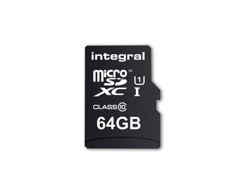 Integral UltimaPro - carte mémoire flash - 64 Go - microSDXC UHS-I 