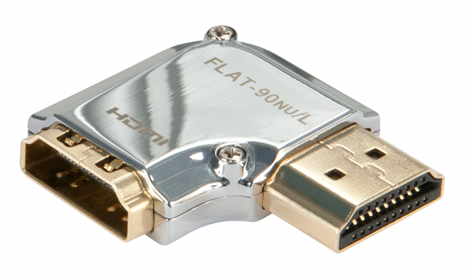 Lindy Coude HDMI CROMO®, 90° à gauche 