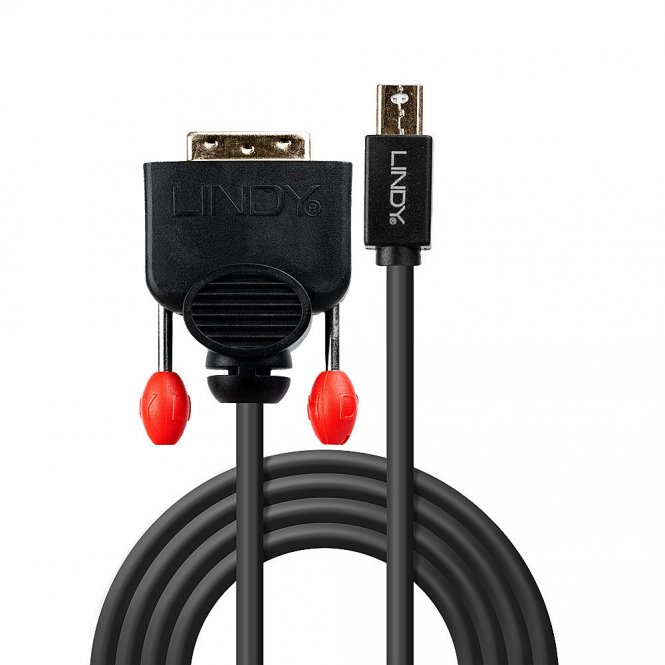 Lindy Câble adaptateur mini-port d'affichage vers DVI de 3 m - disponible 24 / 48h