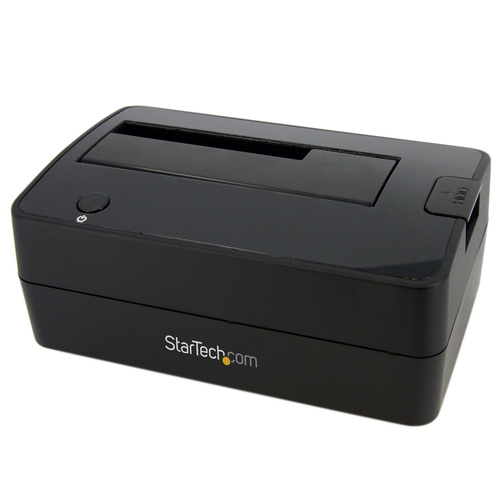StarTech.com Station d'accueil pour Disque Dur SATA / SSD 2,5" ou 3,5" avec USB 3.0 - Station d'accueil HDD - baies : 1 - 2.5", 3.5" - SATA 3Gb/s - USB 3.0 - noir - pour P/N: PEXUSB3S24, PEXUSB3S44V, SVA12M2NEUA, SVA12M5NA, USBDUP15, USBDUPE115, USBDUPE17