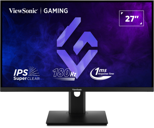 ViewSonic XG27G1 - Écran LED - jeux - 27" - 1920 x 1080 Full HD (1080p) @ 180 Hz - IPS - 300 cd/m² - 1000:1 - HDR10 - 1 ms - 2xHDMI, DisplayPort 