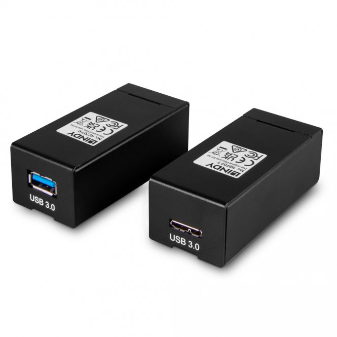 Lindy Extender USB 3.0 sur fibre optique, 200m 