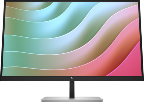 HP E27k G5 - E-Series - écran LED - 27" (27" visualisable) - 3840 x 2160 4K UHD (2160p) @ 60 Hz - IPS - 350 cd/m² - 1000:1 - 5 ms - HDMI, DisplayPort, USB-C - haut-parleurs - tête noire, noir et argent (support) 