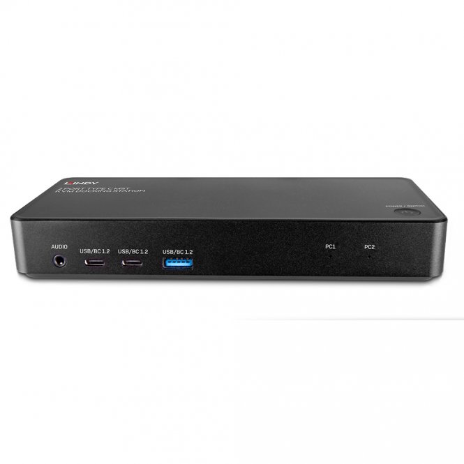 Lindy Docking Station KVM 2 Ports Type C MST 