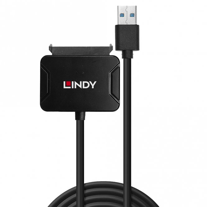 Lindy Convertisseur USB 3.0 vers SATA avec Alimentation 