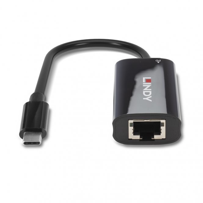 Lindy Convertisseur USB 3.2 Gen 1 Ethernet Gigabit avec Power Delivery et Boot PXE - disponible 15 jours