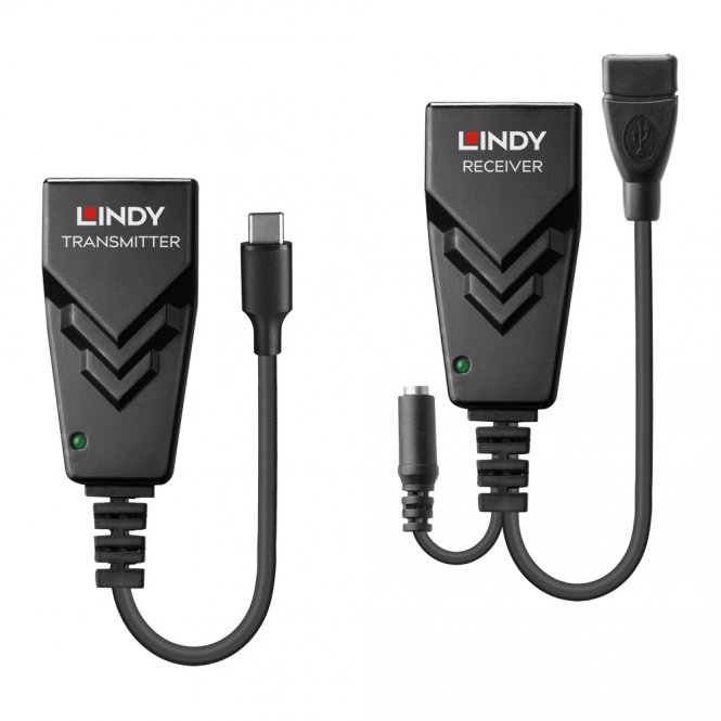 Lindy Extender USB 2.0 Type C Cat.6, 100m 