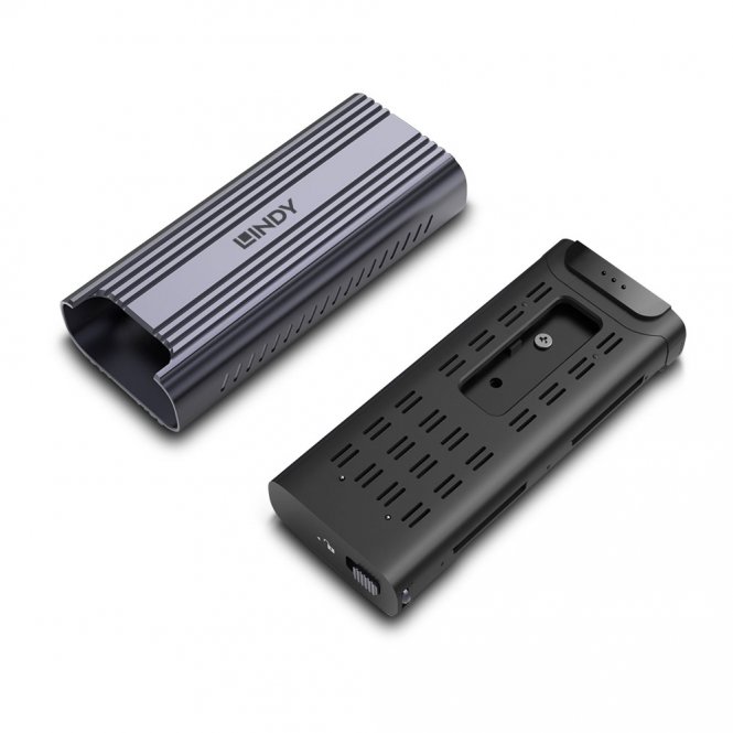 Lindy Boitier USB4 pour SSD M.2 NVMe 