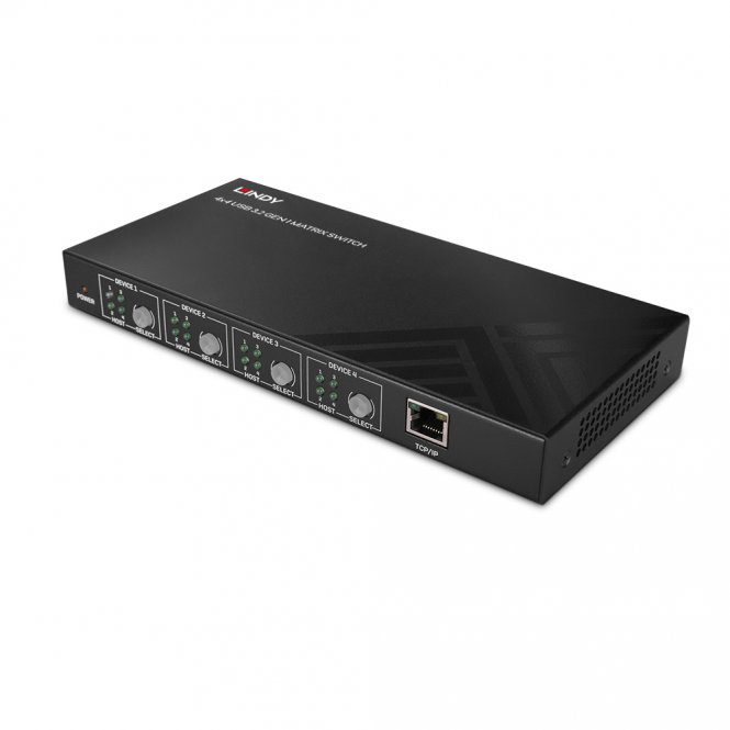 Lindy Switch Matrix 4x4 USB 3.2 Gen 1 