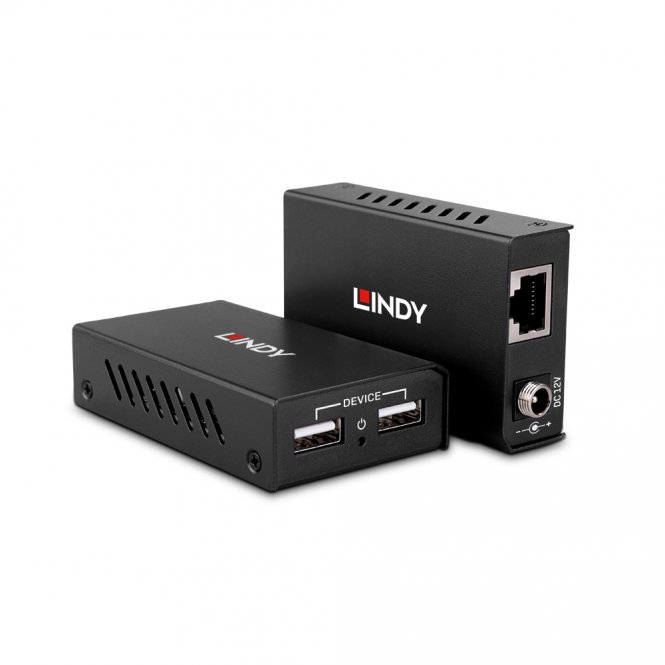 Lindy Extender 2 ports USB 2.0 Cat.6, 100m 