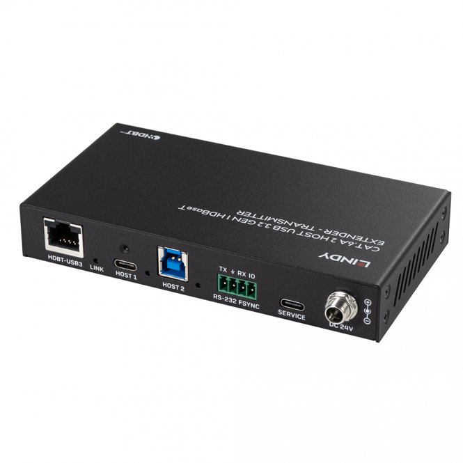 Lindy Extender 2 Hôtes USB 3.2 Gen 1 Cat.6A HDBaseT, 100m