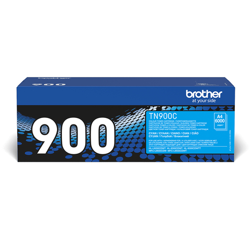 Brother TN900C - Cyan - original - cartouche de toner - pour Brother HL-L9300CDWTT, MFC-L9550CDWT 