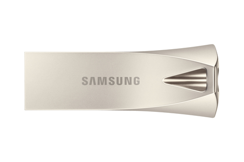 Samsung BAR Plus MUF-512BE3 - Clé USB - 512 Go - USB 3.2 Gen 1 - argent 