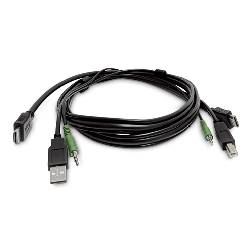 STARTECH HDMI KVM Cable USB 2.0 3.5mm TAA - disponible 15 jours 