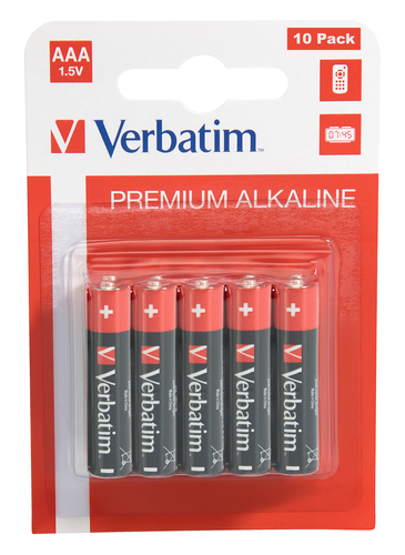 Alkaline Battery AAA 10 Pack Blister 