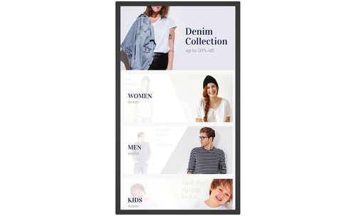 IL430/43" LED Interactive Signage 