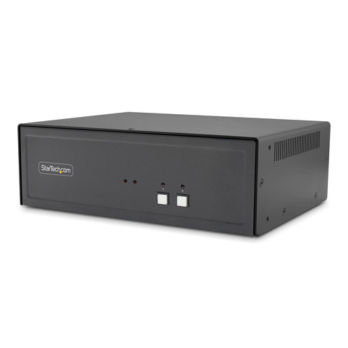 StarTech.com - Commutateur écran-clavier-souris/audio/USB - 2 x KVM / audio / USB - 1 utilisateur local - de bureau - Conformité TAA 
