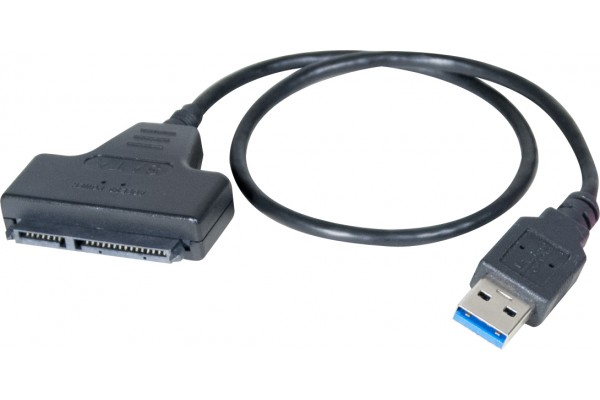 Adaptateur usb 3.0 / sata 2.5" ssd-hdd auto-alimenté 