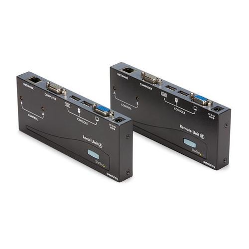 StarTech.com Extendeur prolongateur de console KVM de 15 0m sur Cat5 avec VGA et USB - Rallonge KVM - plus de CAT 5 - jusqu'à 150 m 