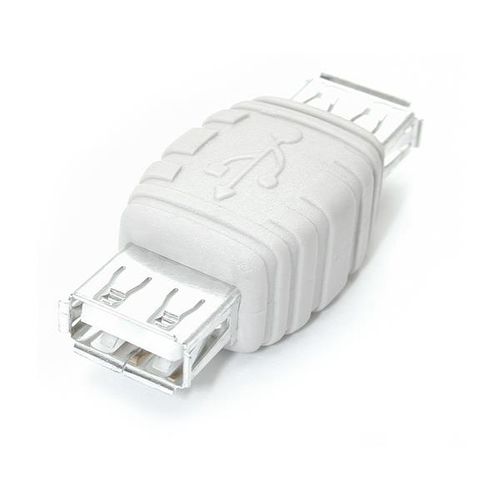StarTech.com Changeur / Inverseur de genre USB - Coupleur / Adaptateur USB A vers A - F/F - Blanc - Inverseur de connexion USB - USB (F) pour USB (F) - pour P/N: USBEXTAA_6, USBFAB_10, USBFAB_15, USBFAB_6 