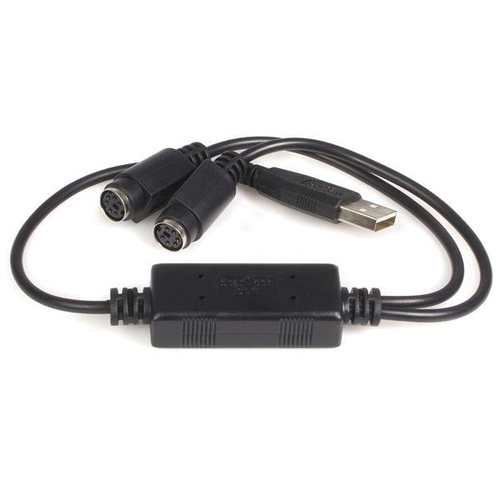 StarTech.com Adaptateur clavier et souris USB vers PS2 - Adaptateur clavier/souris - USB - pour P/N: PS2UTPEXT, SV221MICRO, SV211KA - disponible 24 / 48h