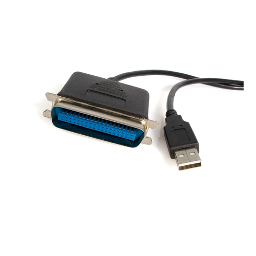 StarTech.com Câble Adaptateur de 1.80m USB vers 1 Port Parallèle pour Imprimante - Mâle Mâle - Adaptateur parallèle - USB 2.0 - IEEE 1284 
