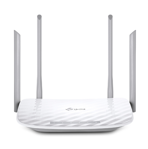 TP-LINK AC1200 Dual-Band Wi-Fi Router,  867Mbps at 5GHz + 300Mbps at 2.4GHz, 5 10/100M Ports, 4  antennas, IPTV,  Access Point Mode, Facebook Wi-Fi, IPv6 Ready, Tether App 