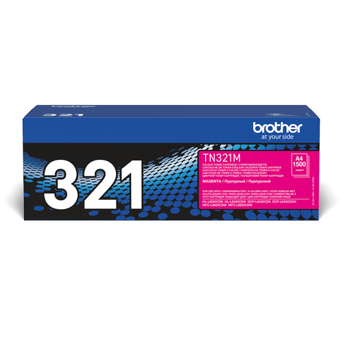 Brother TN321M - Magenta - original - cartouche de toner - pour Brother DCP-L8400CDN, DCP-L8450CDW, MFC-L8650CDW 
