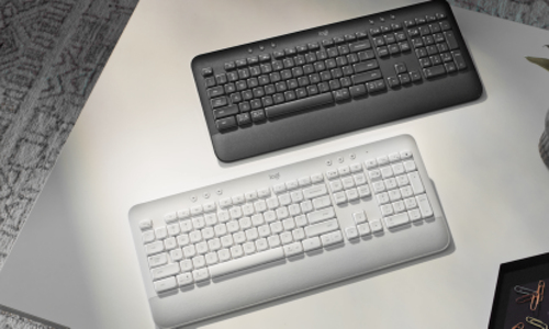 Logitech Signature K650 - Clavier - sans fil - Bluetooth 5.1 - QWERTY - R.-U. - graphite 