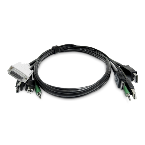 STARTECH Dual-Display KVM Cable HDMI/DP - DVI/DP - disponible 15 jours