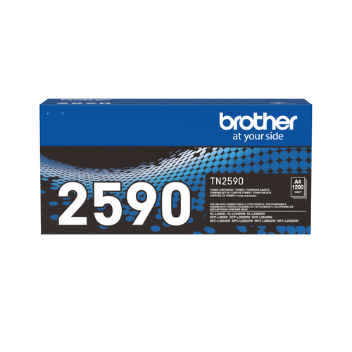 Brother TN2590 - Noir - original - boîte - cartouche de toner - pour Brother MFC-L2922DW 