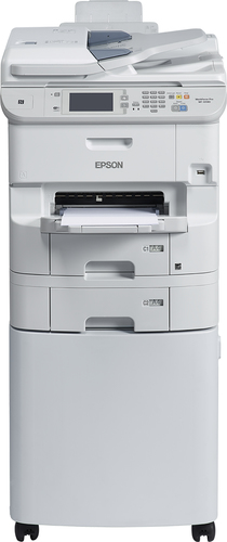Epson WorkForce Pro WF-6590DTWFC - Imprimante multifonctions - couleur - jet d'encre - A4/Legal (support) - jusqu'à 24 ppm (impression) - 1080 feuilles - 33.6 Kbits/s - USB 2.0, Gigabit LAN, Wi-Fi(n), hôte USB, NFC