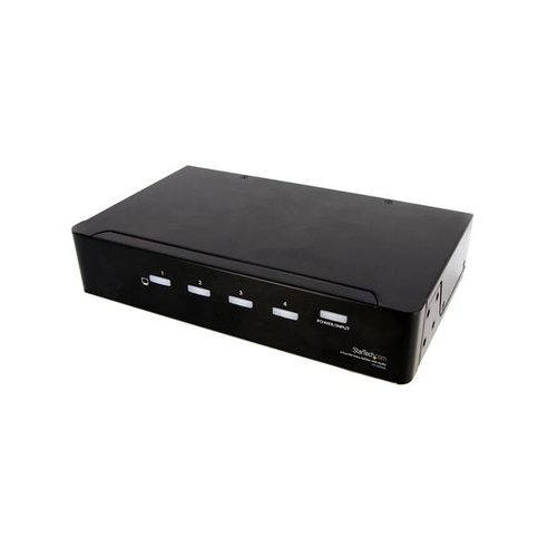 StarTech.com Repartiteur video 4 ports DVI avec audio - Répartiteur vidéo/audio - 4 x DVI + 4 x audio - de bureau - pour P/N: SVA12M2NEUA, SVA12M5NA 