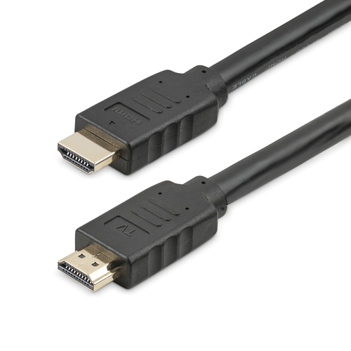 StarTech.com Câble HDMI haute vitesse 4K 60Hz de 10 m - Actif - CL2 - Câble HDMI - HDMI mâle pour HDMI mâle - 10 m - support 4K - pour P/N: ADJPROJCART, FPWHANGER, FPWTLTPORT, MBLTVSTNDEC, ST122HD202, STNDMTV100, STNDMTVDUO