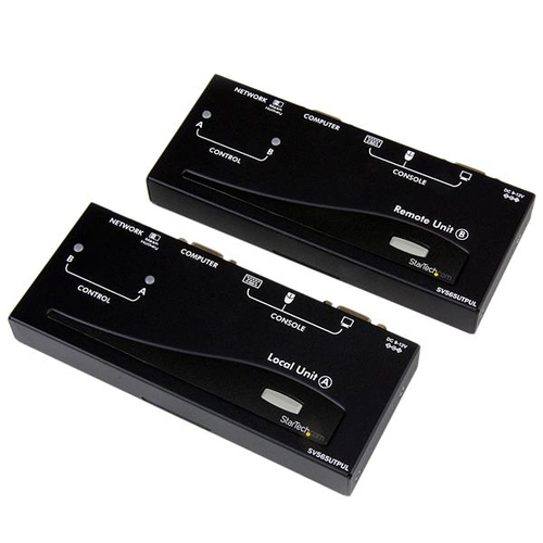 StarTech.com Extendeur Prolongateur de Console KVM de 300m sur Cat5 avec VGA et USB - Rallonge KVM - plus de CAT 5/5e - jusqu'à 300 m - pour P/N: IM12D1500P, SV1631DUSBUK, SV831DUSBUK, SVA12M2NEUA, SVA12M5NA, SVECONUS15, SVECONUS6