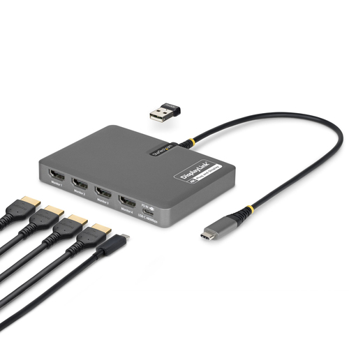 STARTECH USB-C to Quad HDMI Adapter - disponible 15 jours