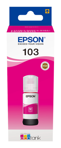 Epson 103 - 65 ml - magenta - original - recharge d'encre - pour EcoTank L3150, L3151, L5190 