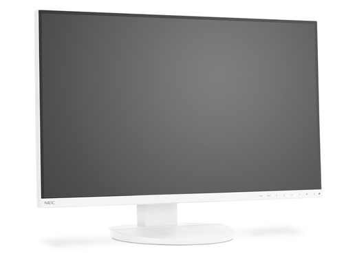 NEC MultiSync EA271Q - Écran LED - 27" - 2560 x 1440 WQHD @ 60 Hz - Plane to Line Switching (PLS) - 350 cd/m² - 1000:1 - 6 ms - DisplayPort, HDMI, DVI-D, USB-C - haut-parleurs - blanc 