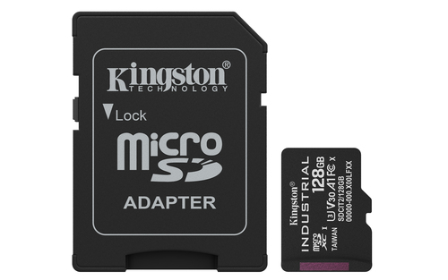 128GB microSDXC Industrial C10 A1 pSLC C 