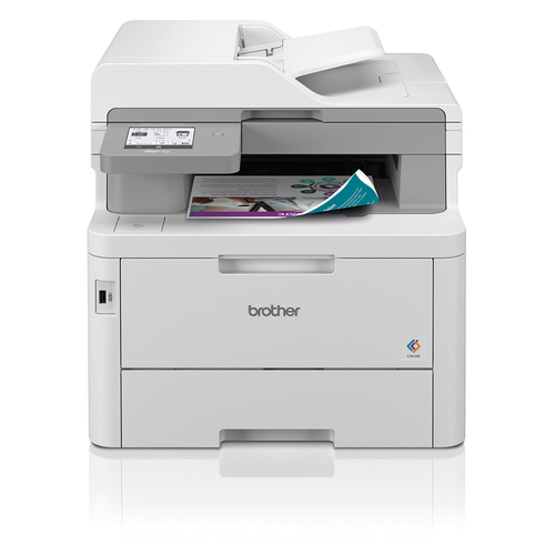 Brother MFC-L8390CDW - Imprimante multifonctions - couleur - LED - A4/Legal (support) - jusqu'à 30 ppm (copie) - jusqu'à 30 ppm (impression) - 280 feuilles - 33.6 Kbits/s - USB 2.0, Gigabit LAN, hôte USB 2.0, NFC, Wi-Fi(n)