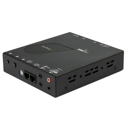 StarTech.com Adaptateur vidéo USB-C vers HDMI - Convertisseur Type-C vers HDMI - Compatible Thunderbolt 3 - 4K 30 Hz - Noir - Prolongateur audio/vidéo - récepteur - HDMI - jusqu'à 100 m - Conformité TAA - pour P/N: ST12MHDLAN2K 