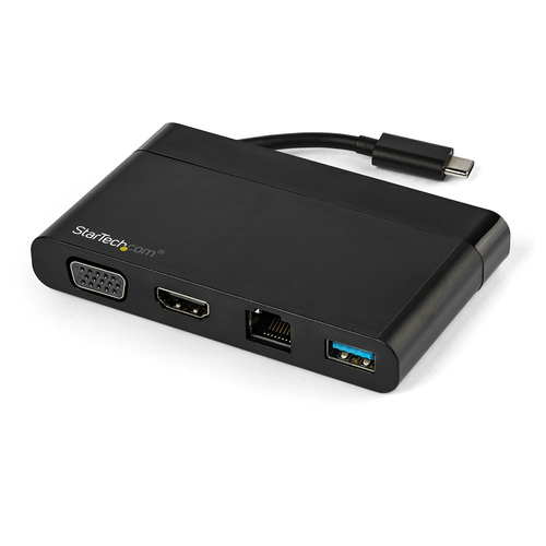 STARTECH USB C Adapter - HDMI+VGA - 1xA - GbE - disponible 15 jours