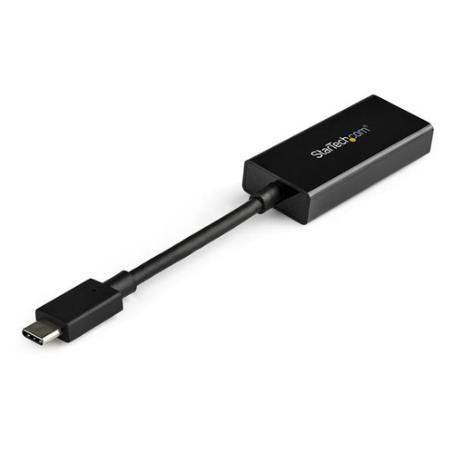 StarTech.com Adaptateur USB Type-C vers HDMI 4K 60 Hz avec HDR - Compatible Thunderbolt 3 - DP 1.4 - HDMI 2.0b (CDP2HD4K60H) - Adaptateur vidéo externe - MegaChips MCDP2900 - USB-C - HDMI - noir - pour P/N: ST121HD20FXA, TB4CDOCK