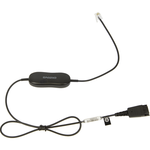 Jabra GN1210 - Câble pour casque micro - Déconnexion rapide mâle pour RJ-9 mâle - 80 cm