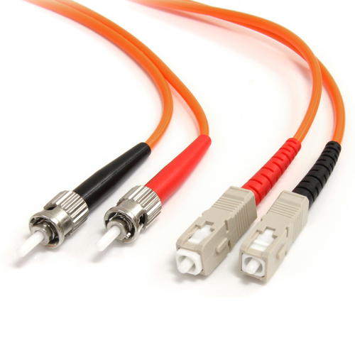 2m Multimode Fiber Patch Cable ST - SC 