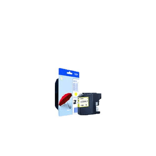 Brother LC225XLYBP - À rendement élevé - jaune - original - blister - cartouche d'encre - pour Brother DCP-J4120DW, MFC-J4420DW, MFC-J5320DW, MFC-J5625DW 