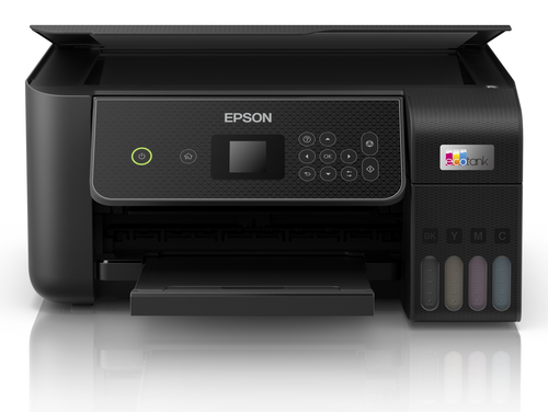 Epson EcoTank ET-2871 - Imprimante multifonctions - couleur - jet d'encre - ITS - A4 (support) - jusqu'à 10 ppm (impression) - 100 feuilles - Wi-Fi, USB - noir 